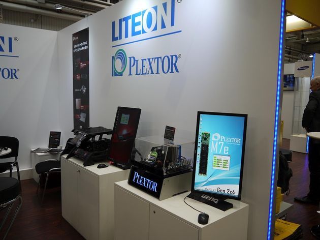 Plextor - stoisko na CeBIT 2015