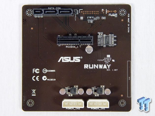 ASUS Runway moduł SATA Express prototyp zdjęcie