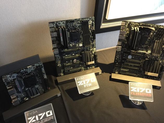 EVGA Z170 Stinger, Z170 FTW i Z170 Classified płyty główne