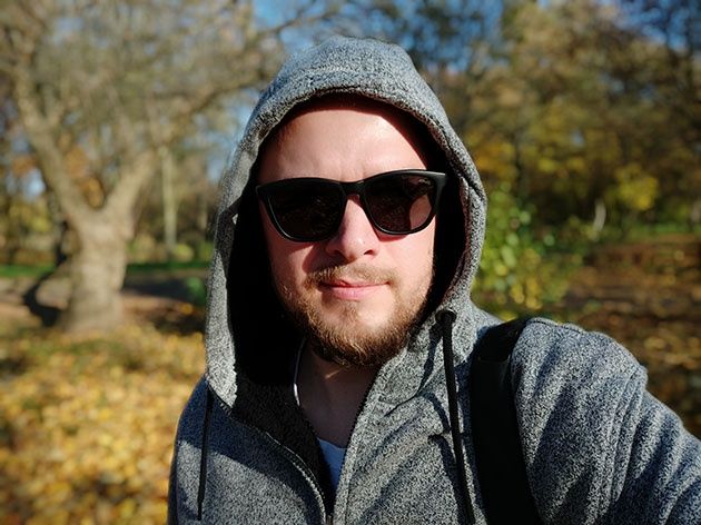 Xiaomi Mi8 Lite - portret - aparat przedni