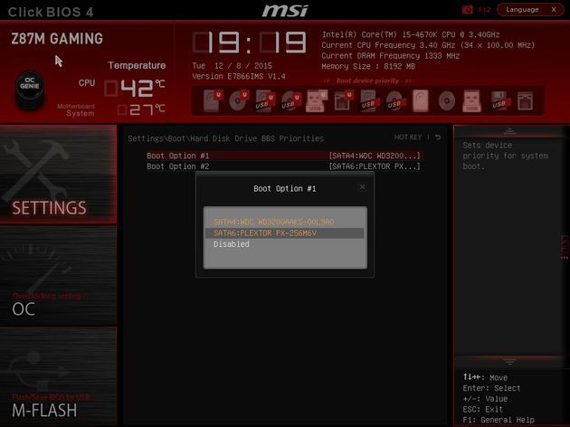 Plextor M6V 256GB - wymiana dysku HDD na SSD w komputerze poradnik