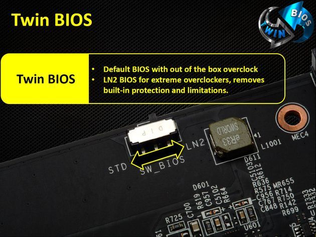 MSI Radeon R9 270X HAWK karta graficzna slajd TwinBIOS