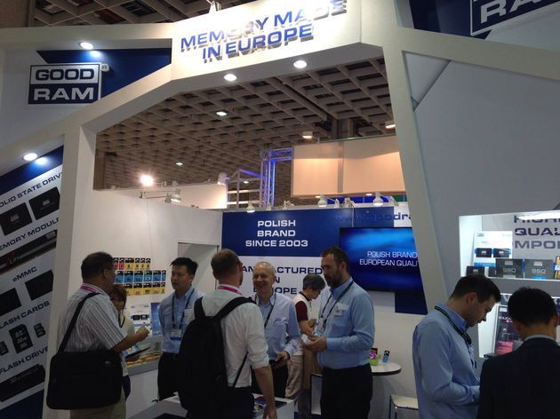 Wilk Elektronik - stoisko GOODRAM na Computex 2015
