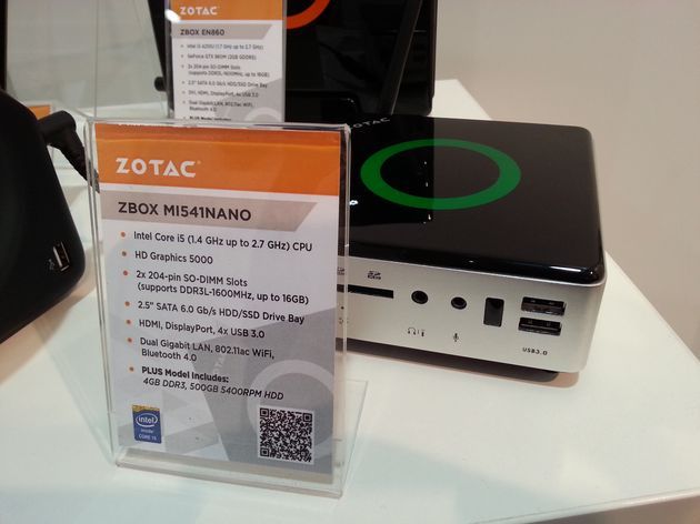 Zotac ZBOX MI541NANO komputer mini-PC