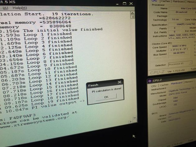 Intel Core i7-5775C - wydajność SuperPi 1M