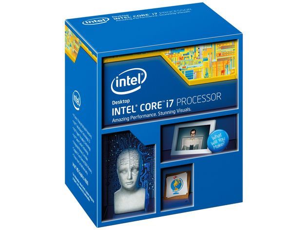 Intel Core i7 procesor opakowanie