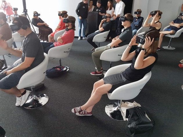 Multikino VR ludzie