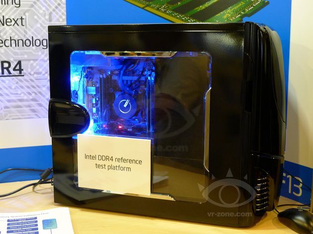IDF 2013 prezentacja pamięci DDR4 platforma Haswell-E zdjęcie