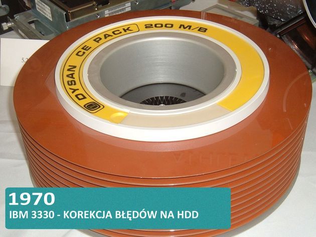 Historia dysków twardych HDD i SSD - IBM 3330