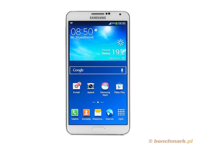 Samsung Galaxy Note 3 przód