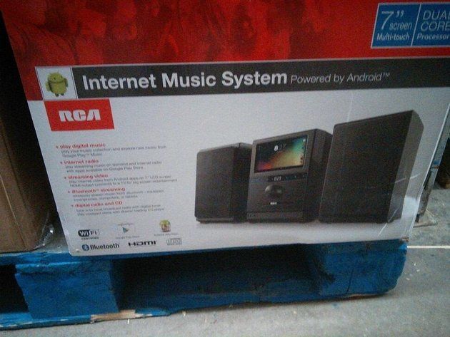 RCA Internet Music System wieża pudełko