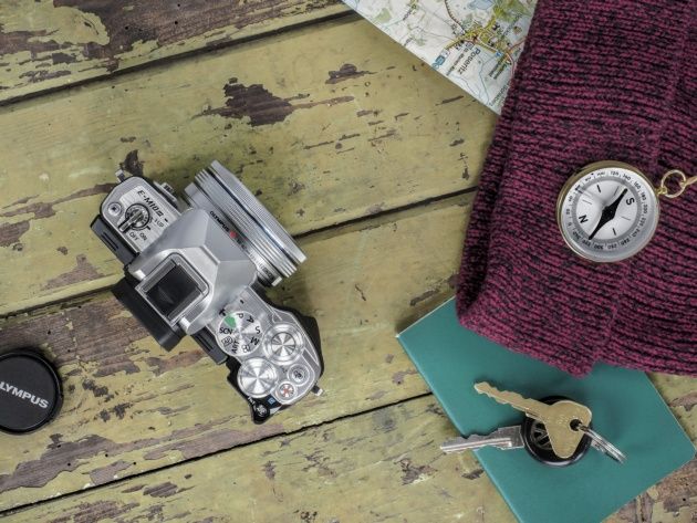 Olympus OM-D E-M10 Mark III górny panel