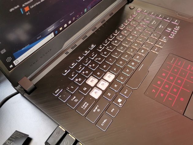 ASUS REDEFINE 2019 ROG - ASUS STRIX i numeryczny touchpad