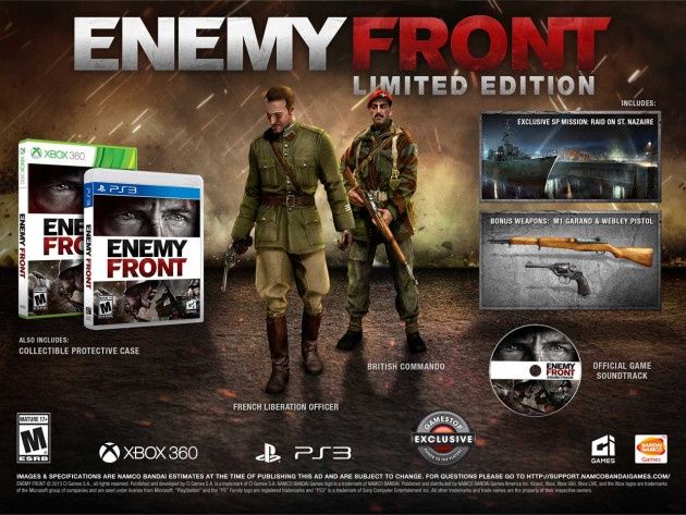 Enemy Front gra edycja limitowana zawartość
