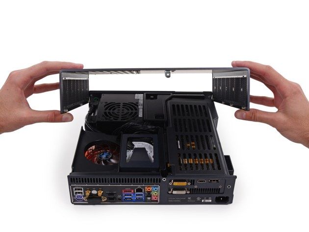 Steam Machine wnętrze