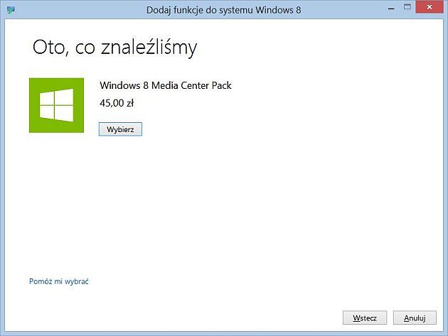 Windows 8 Media Center Pack