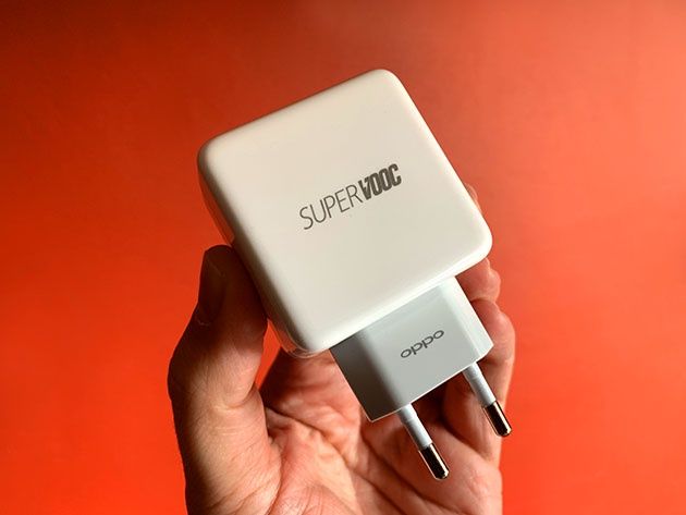 Oppo Find X - szybka ładowarka SuperVOOC 50W