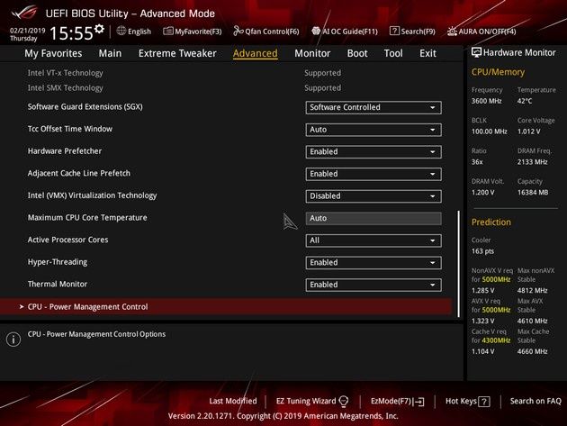 ASUS ROG Maximus XI Hero (Wi-Fi) - UEFI cześć 3