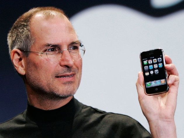 steve jobs zdjecie iphone