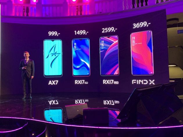 Oppo ceny