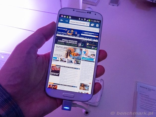 Samsung Galaxy S4 przeglądarka