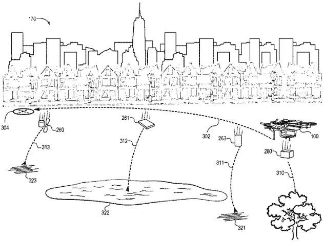 Amazon dron fragmentacja