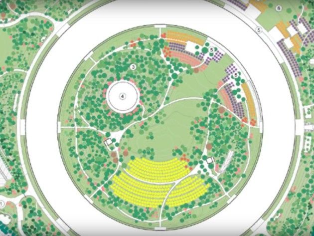 Apple Campus 2 plan