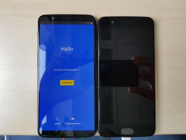 OnePlus 5T ekran
