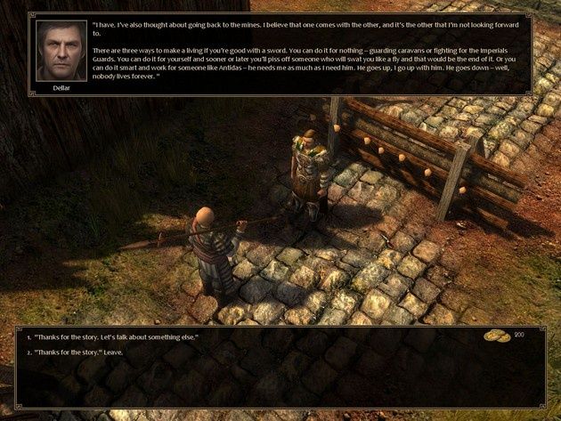 The Age of Decadence dialog