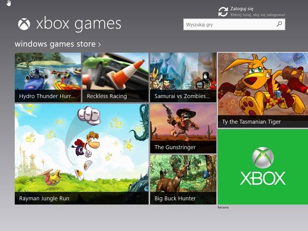 Windows 8.1 - xbox games