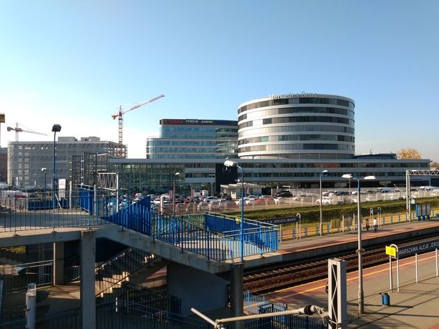 Motorola One kontrastowe ujęcie