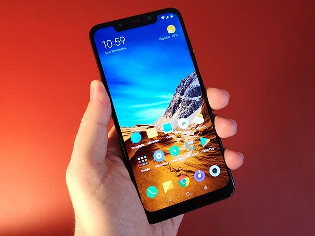 POCO F1 - wyświetlacz