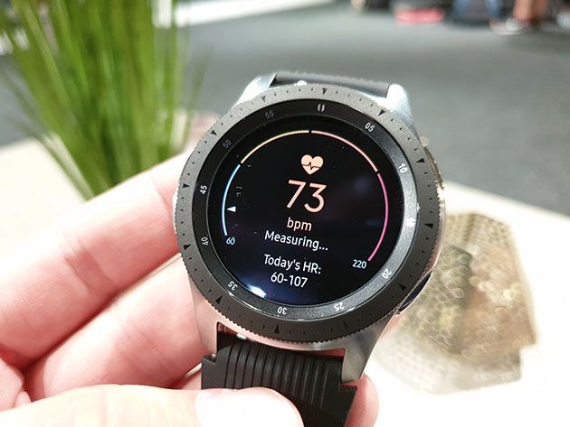 Samsung Galaxy Watch 2018 - mierzy puls