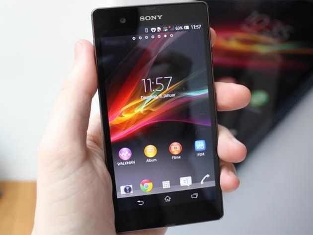 Sony Xperia Z smarfon wygląd