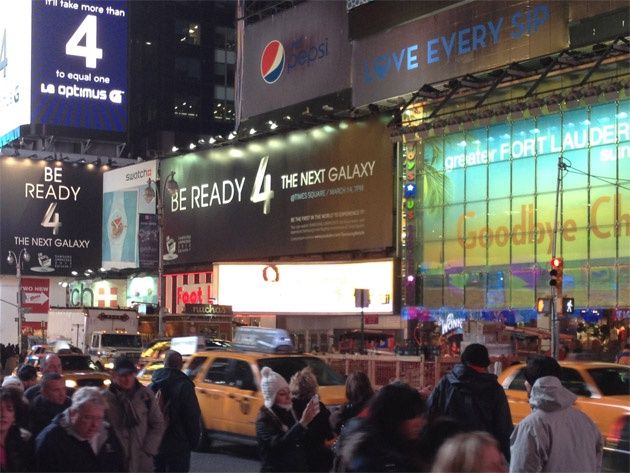 Nasz człowiek jest już w Nowym Jorku i oczekuje na premierę Galaxy S4