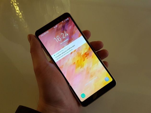Galaxy A8 front