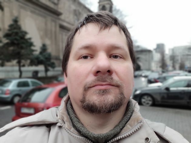Samsung Galaxy A8 (2018) przykład rozmycie tła