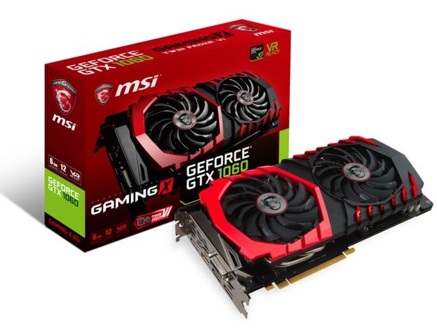 MSI GeForce GTX 1060 Gaming X karta graficzna