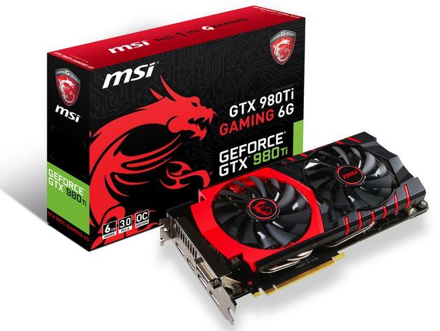 MSI GeForce GTX 980 TI Gaming 6G karta graficzna