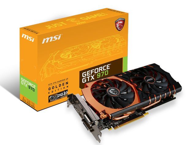 MSI GeForce GTX 970 Gaming 4G Golden Edition karta graficzna
