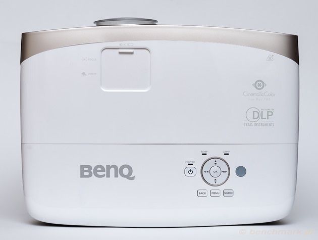 BenQ W2000 widok góra