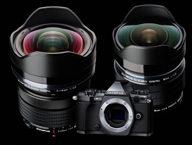 Olympus M.ZUIKO PRO tytanowy OM-D E-M5 II