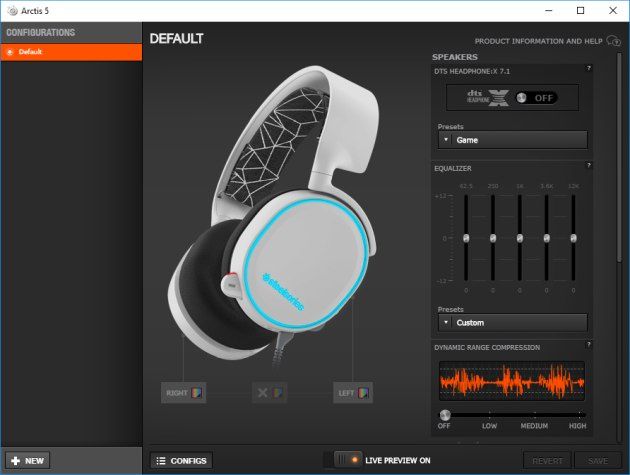 steelseries arctis 5 dts