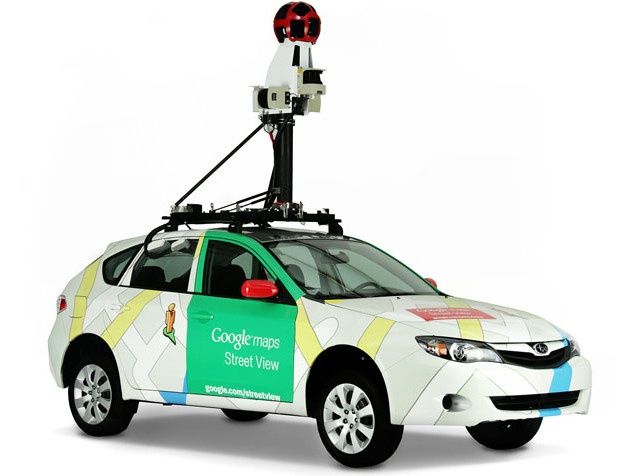Google Street View auto
