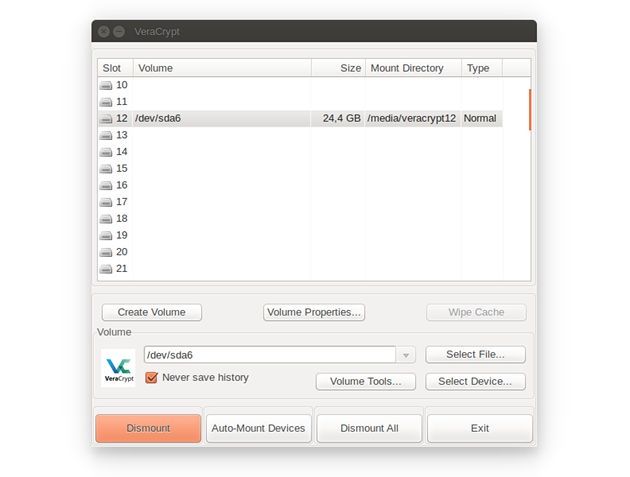 VeraCrypt Linux | Ubuntu 16