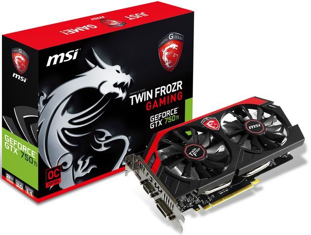 MSI GeForce GTX 750 Ti Gaming karta graficzna zdjęcie