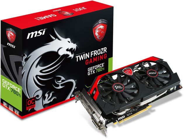 MSI GeFOrce GTX 780 Ti Gaming karta graficzna zdjęcie opakowanie