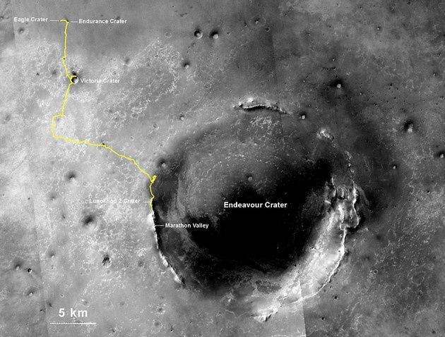 Opportunity łazik dystans
