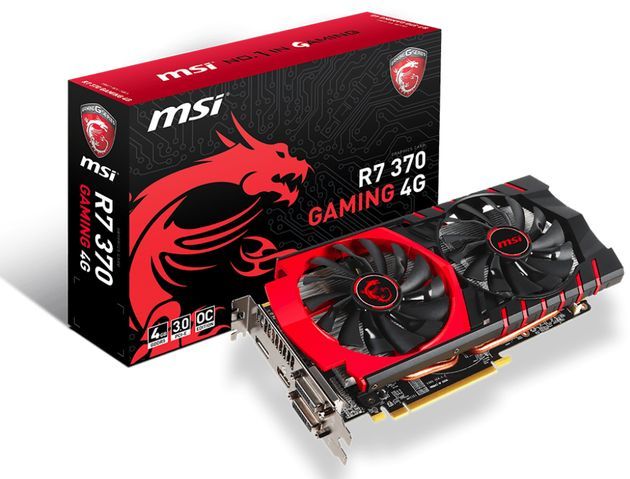 MSI Radeon R7 370 Gaming 4G karta graficzna