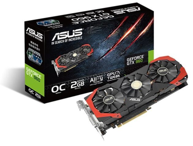 ASUS GeForce GTX 960 DirectCU 3 OC karta graficzna